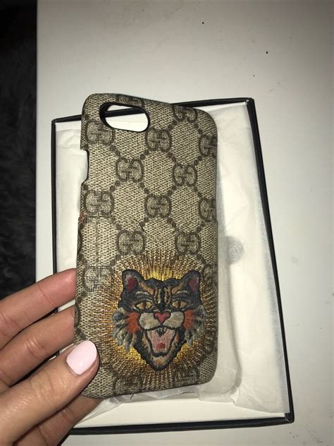 my real gucci is at home phone case|genuine Gucci phone case.